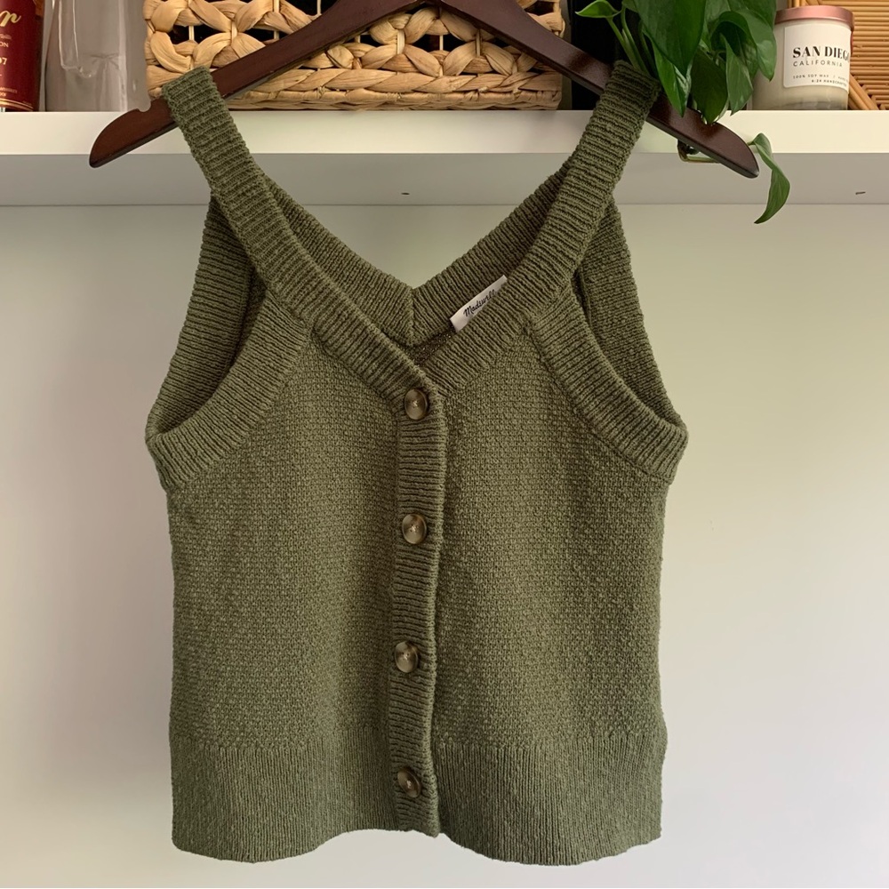 • [Madewell] Waffle Thermal Tank •